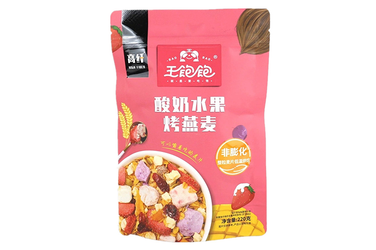 王饱饱酸奶水果烤燕麦 220G